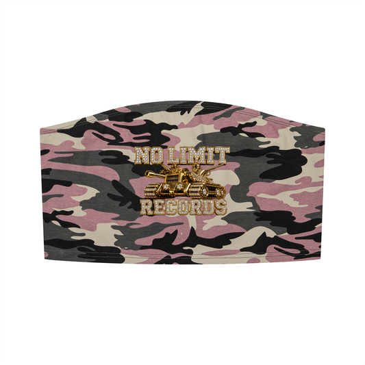 No Limit Camo Cropped Tube Top