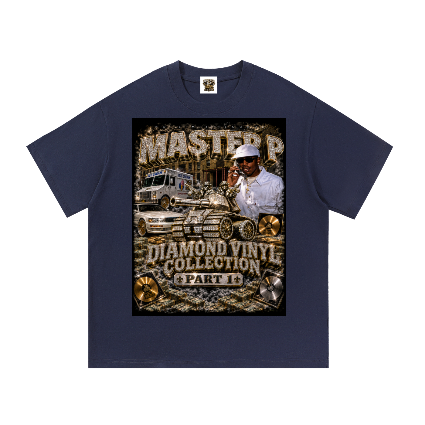Master P Diamond Vinyl Tee