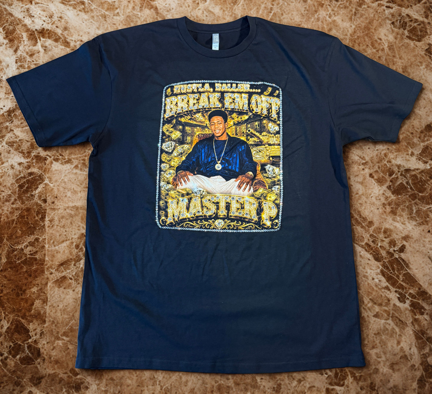 Break Em Off Master P Tee (Icy)