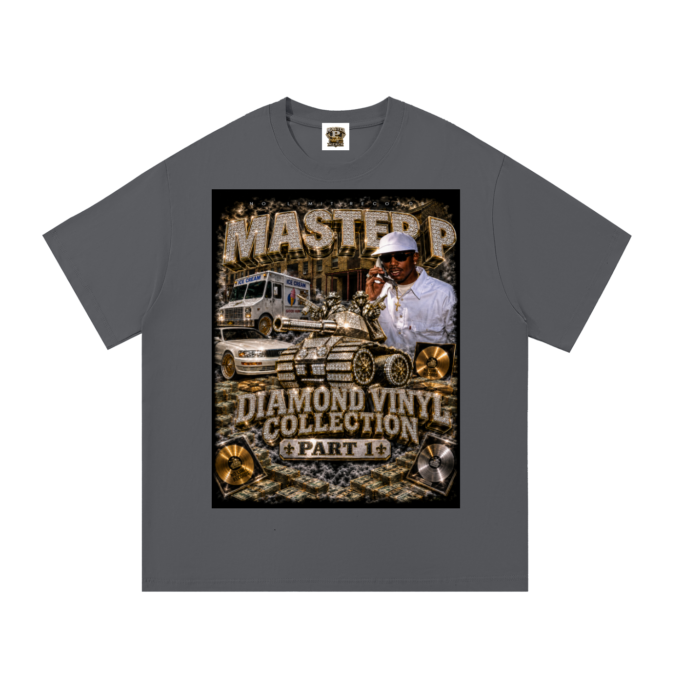 Master P Diamond Vinyl Tee