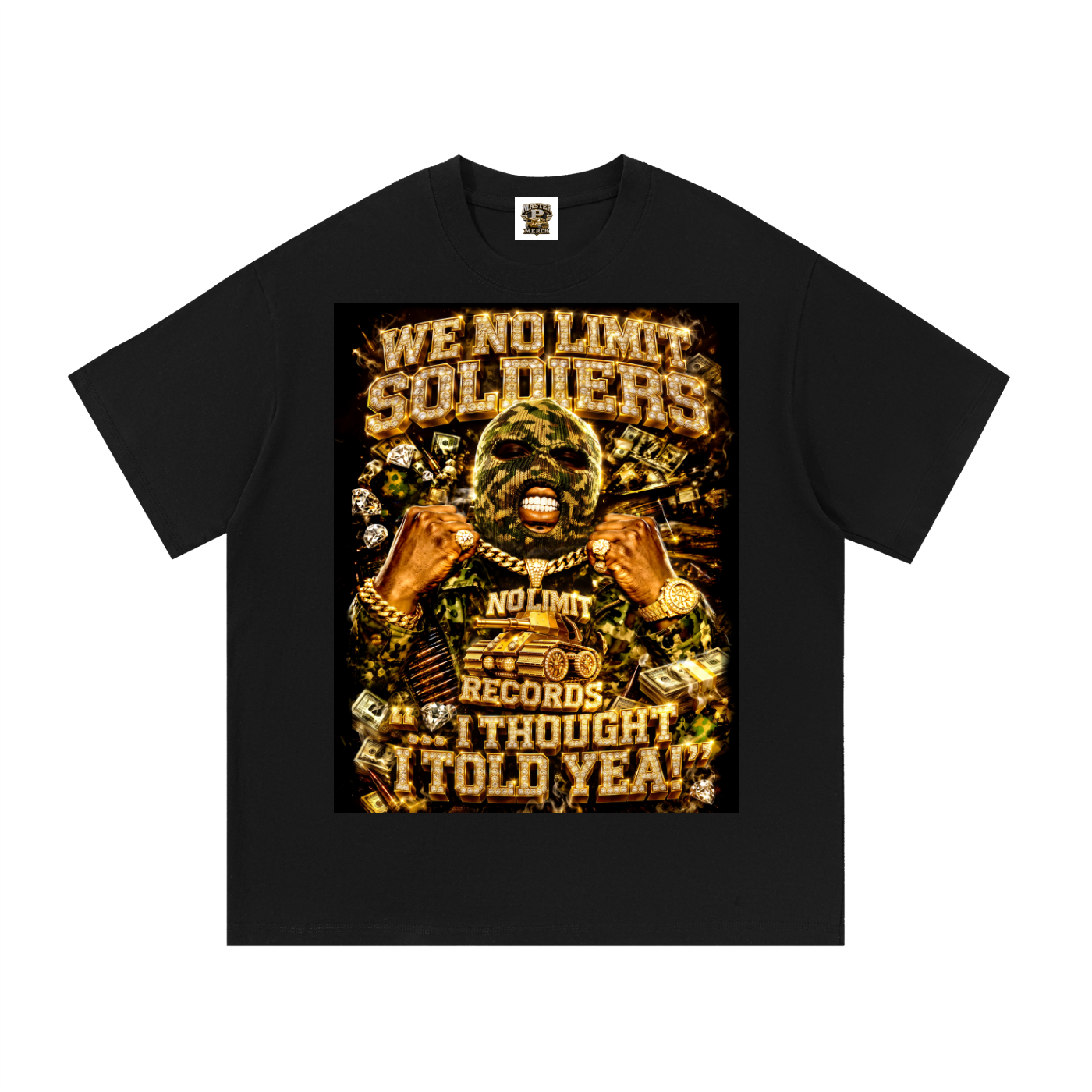 We No Limit Soldiers Mask Tee