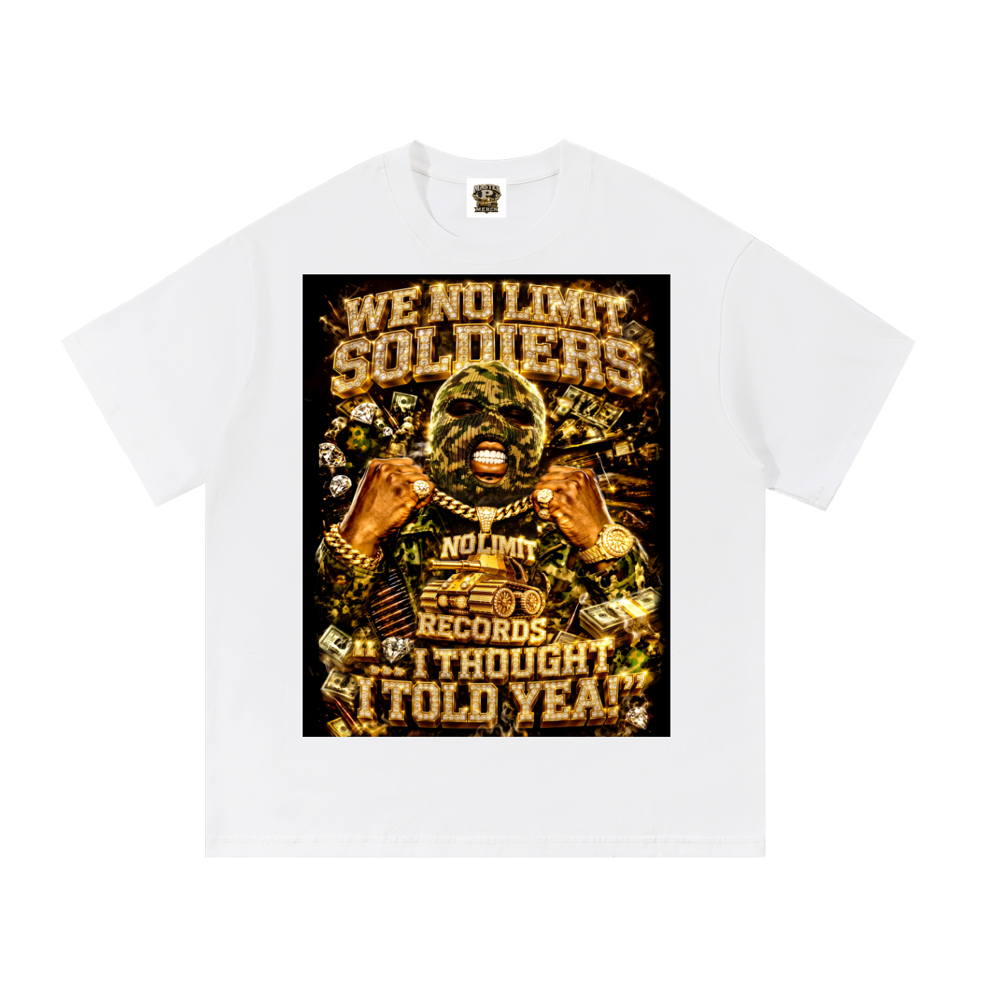 We No Limit Soldiers Mask Tee